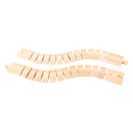 Bigjigs Rail Kĺbová dráha 2 kusy