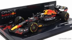 Minichamps Red bull F1 Rb18 Team Oracle Red Bull Racing N 1 Winner Canadian Gp World Champion 2022 Max Verstappen 1:43 Matná modrá žltá červená