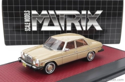 Modely v mierke Matrix Mercedes benz 300d (w115) Usa Version 1976 1:43 Béžová