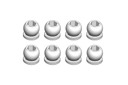 Kulové čepy tlumičů 5,8 mm, 8 ks