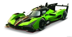 Bburago Lamborghini Sc63 N 63 2023 - Con Vetrina - With Showcase 1:43 Zelená Černá