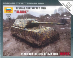 Zvezda Snap Kit německý supertěžký tank Maus (1:100)