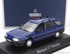 Norev Renault R21 Nevada Sw Station Wagon 1998 1:43 Blue
