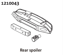 1210043 - Rear Bumper and Muffler