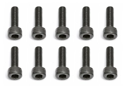 Imbusová skrutka s valcovou halvou, 3x10 mm SHCS, 10 ks