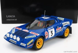 Kyosho Lancia Stratos Hf (night Version) N 5 1:18, modrá