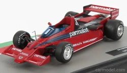 BAZAR - Edicola Alfa romeo F1 Brabham Bt46b N 1 Sweden Gp 1978 Niki Lauda 1:43 Červená Modrá