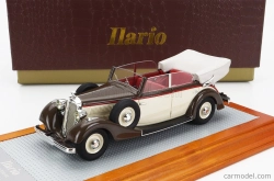 Ilario-model Horch 830 Bl Cabriolet Closed 1936 1:43 Hnedá béžová