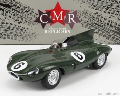 Cmr Jaguar D-type Team Jaguar Cars Ltd N 6 Winner 24h Le Mans 1955 J.m.hawthorn - I.l.bueb 1:18 Britská Závodní Zelená