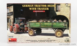 Miniart Lanz Bulldog D8506 Traktor s prívesom 1942 1:35 /