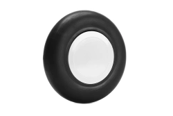Hladké disky Contour 5 1/4", 133 mm, sivé ráfiky, 2 ks