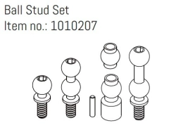 HBP240383 - (1010207) Ball Stud Set - GOAT