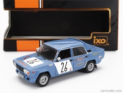 Ixo-models Lada fiat 2105 Vfts N 26 Rally Příbram 1986 Jan Rakottyai - Emil Slavík 1:43 Svetlomodrá