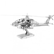 Oceľová stavebnica AH-64 Apache