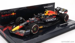 Minichamps Red bull F1 Rb18 Team Oracle Red Bull Racing N 11 2nd Belgium Gp 2022 Sergio Perez 1:43 Matná modrá žltá červená