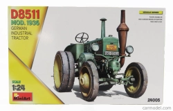 Miniart Lanz Bulldog D8511 Nemecký priemyselný traktor 1936 1:24 /