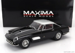 Maxima Ferrari 410 Superamerica Iii Series Pininfarina Coupe 1958 1:18 čierna strieborná