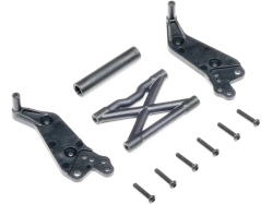 Losi wheelie kit čierny: Mini LMT