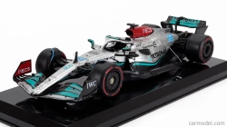 Edicola Mercedes gp F1 W13e Team Mercedes-amg Petronas F1 N 63 Season 2022 George Russell - Blister Box 1:24 Stříbrná Zelená