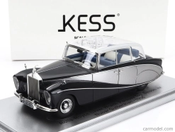 Kess-model Rolls royce Silver Wraith Perspex Top Saloon 1956 - Ex Nubar Gulbenkian 1:43 Blue Silver