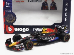 Bburago Red bull F1  Rb19 Team Oracle Red Bull Racing N 11 4th Austin Usa Gp 2023 Sergio Perez 1:43 Matt Blue
