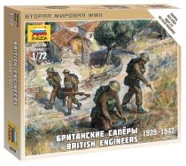 Zvezda figúrky British Engineers (1:72)
