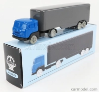 Officina-942 Fiat 682 T2 Truck Semirimorchio Furgonato 1955 1:76 Modrá strieborná