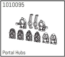 HBP240229 - (1010095) Portal Hub Set - PRO Crawler 1:18