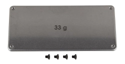 RC10B6.4 FT 33 g závažie pod reguláciu, oceľové, 1 ks