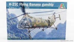 Italeri Piasecki H21-c Flyning Banana Gunship Helicopter Military 1952 1:48 /