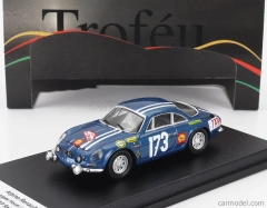 Trofeu Renault Alpine A110 (night Version) N 173 Rally Tap 1968 Georges Houel - Jean Gosselin 1:43 Blue