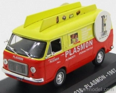 Edicola Fiat 238 Van Plasmon 1967 1:43 Oranžová žltá