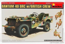 Miniart Jeep Bantam Brc40 British Crew Military 1940 1:35 /