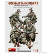 Miniart Figúrky Vojak Nemecký tankový jazdec Vojenská zimná uniforma 1944 1:35 /
