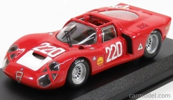 Najlepší model Alfa romeo 33.2 N 220 Targa Florio 1968 Vaccarella - Schutz 1:43 Red