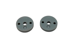 Presné plastové piestiky 1/10 BBS tlmičov (1,7x2 otvory, ploché) (13 mm) (2 ks)