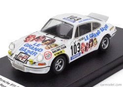 Trofeu Porsche 911 Carrera Rs Coupe N 103 Tour Auto 1973 Herve Bayard - Rene Ligonnet 1:43 Bílá