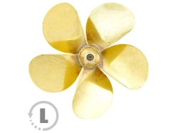 Raboesch lodná skrutka triedy 148 65 mm M4 5-listová ľavá