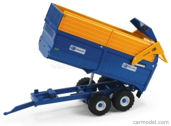 Britains Kane Silage Trailer 16tn - Carrello Cassone Ribaltabile 1:32 Modrá žltá