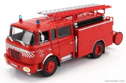 Edicola Berliet Gak 20 Tanker Truck 1969 - Hasičské auto - Vigili Del Fuoco - Feuerwehr 1:43 Červená