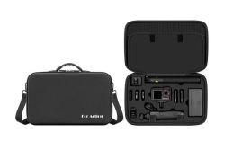 DJI Action 5 Pro - Velké PU pouzdro pro DJI Action 5 Pro a multifunkční nabíjecí rukojeť