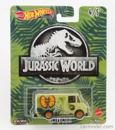 Mattel hot wheels Truck Combat Medic Van - Jurassic World 1:64 Zelená