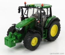 Britains John deere 6120m Tractor 2015 1:32 Zelená Žlutá