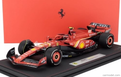Bbr-models Ferrari F1 Sf-24 Team Scuderia Ferrari N 55 Winner Australian GP 2024 Carlos Sainz - Con Vetrina - S vitrínou 1:18 Red Black