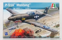 Italeri North american P-51a Mustang Airplane Military 1941 1:72