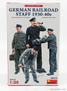 Miniart Figures German Railroad Staff 1930-40s 1:35 /