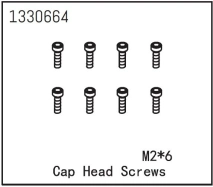 1330664 - Cap Head Screws M2*6 (8)