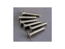 Traxxas šroub křížový M3x15mm zápustná hlava zink. (6)