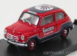 Brumm Fiat 600 D Commerciale Ramazzotti 1960 1:43 Červená Modrá