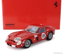 Kyosho Ferrari 250 Gto Team Nart N 18 Winner 3h Daytona 1963 Pedro Rodriguez 1:18 Červená